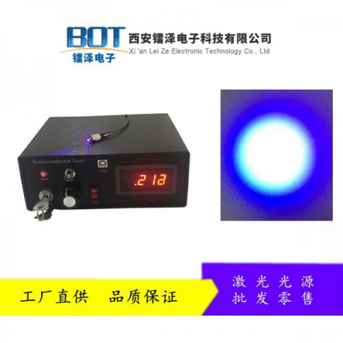 藍光405mn光纖耦合激光器帶TTL調(diào)制和軟件USB接口控制