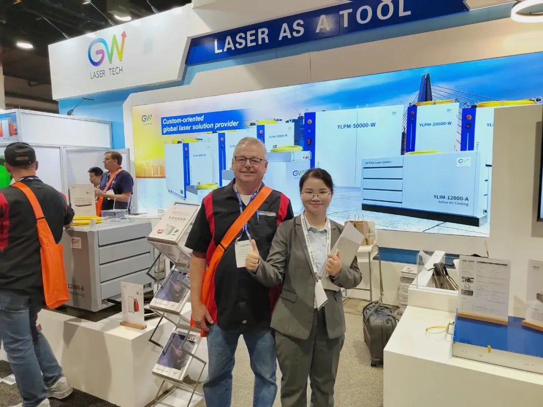 制造未來(lái)，GW光惠激光閃耀FABTECH 2023