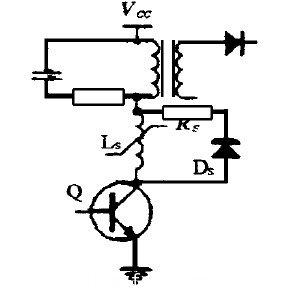 圖3  具有飽和電抗的開(kāi)通緩沖回路