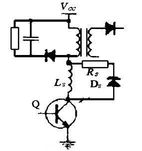 圖2  具有非飽和電抗的開(kāi)通緩沖回路