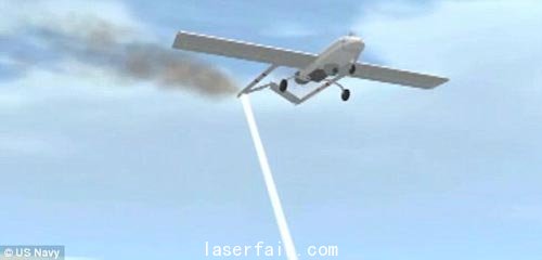 激光武器將送往第五艦隊(duì)駐地，以期能夠?qū)挂晾士焖傩⊥б约盁o人偵察機(jī)的騷擾。